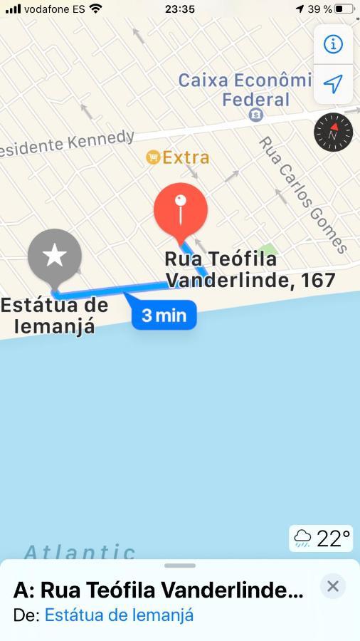 Apartamento María Cristina ,ar,Wi-Fi e tv a cabo Praia Grande  Exterior foto